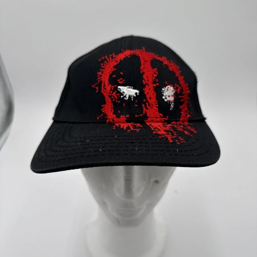 Marvel Comics‎ Deadpool Hat Cap Black w Red OSFM